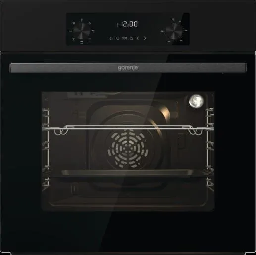 Духовой шкаф Gorenje электрический, 61л, A+, дисплей, конвекция, черный