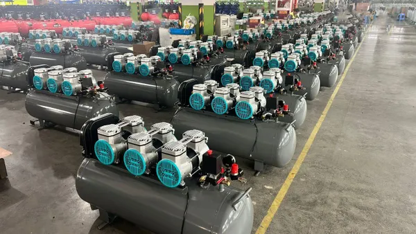 Безмасляний поршневий компресор Mast MOF1680/3x1500-120L ціна в Україні