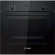 Духова шафа Bosch електрична, 66л, A, дисплей, конвекція, чорний