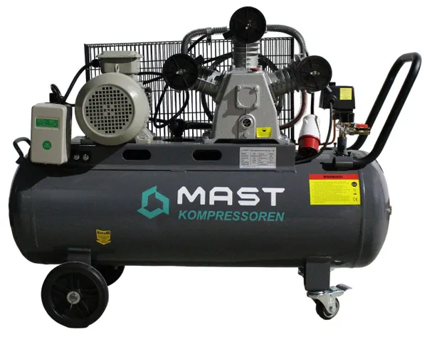 Поршневий компресор MAST TA65/100L 400V 12.5BAR