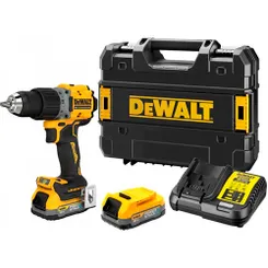 Дрель-шуруповерт DeWalt бесщеточная XR Li-Ion PowerStack 18В акб 1х1.7А·час 90Нм 0-650/0-2000об·мин патрон 13мм ЗП кейс 1.28кг фото