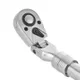 Ключ-тріскачка Dnipro-M ULTRA телескопічна з шарніром, 72 зубці, 1/2 фото №6