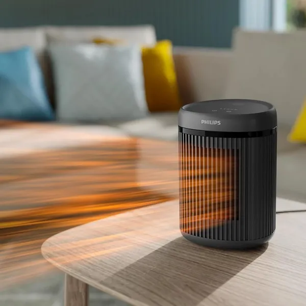 Тепловентилятор Philips Series 2000, 15м2, 1500Вт, электр. упр-ние, керамич. нарев.элемент , Wi-Fi, темно-серый заказать