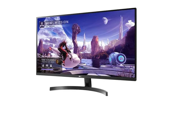 Монітор LG 31.5" 32QN600-B 2xHDMI, DP, Audio, IPS, 2560x1440, 99%sRGB, FreeSync, HDR10