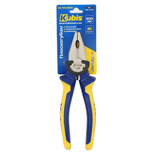 Купити Плоскогубці-пасатижі комбіновані 1200 мм CrV нікелеве покриття Kubis 02-03-2020