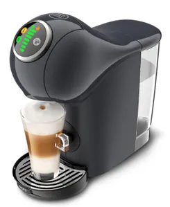 Кофеварка Krups капсульная Dolce Gusto Genio S Plus 0.8л, капсулы, сенсорное управление, темно-серый фото