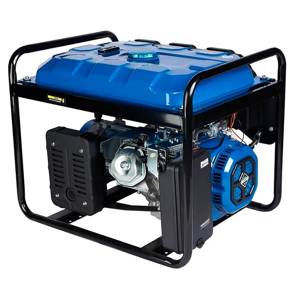 Купить Генератор бензиновый EnerSol 230В 5/5.5кВт электростартер двигатель EnerSol ES-390G 78.4кг