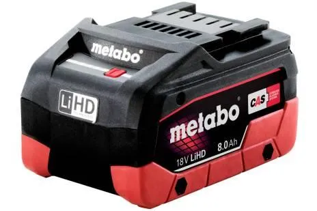 Аккумулятор Metabo LIHD 18В 8А·час 0.98кг