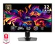 Монітор MSI 31.5" MAG 321UPX-QD 2xHDMI, DP, USB-C, Audio, OLED, 3840x2160, 240Hz, 0.03ms, DCI-P3 99%, AdaptiveSync, HAS, HDR400