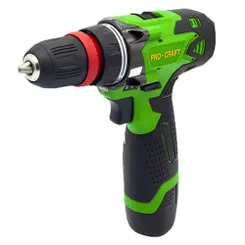 Шуруповерт аккумуляторный 12 В, 2 А/ч, съемный патрон Procraft PA12 DFR Industrial фото