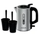 Электрочайник Sencor 0.5л, Strix, пластик, в комплекте 2 стакана + 2ложки, нерж.сталь