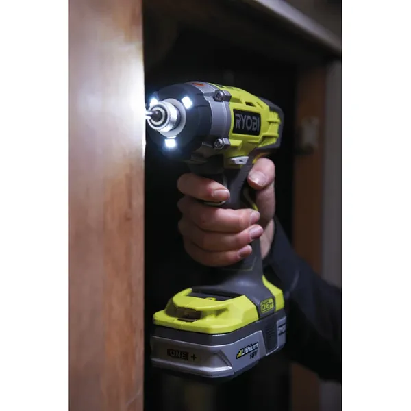 Дрель-гайковерт ударний акумуляторний Ryobi ONE+ RID1801M 18В 3200об·хв 220Нм 1/4" 1.2кг без АКБ і ЗП купити в Україні