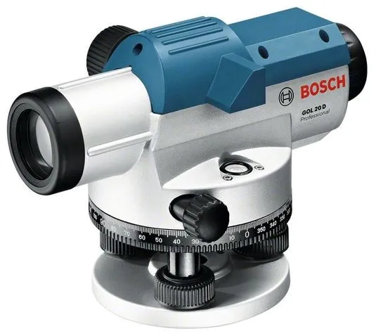 Нивелир оптический Bosch GOL 20D, до 60м, ±3.0мм/30м, зум х20, 1.5кг цена в Украине