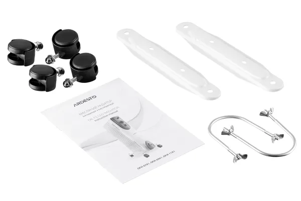 Масляный радиатор ARDESTO, 20м2, 2000Вт, мех. упр-ние, 9 секций, белый с доставкой