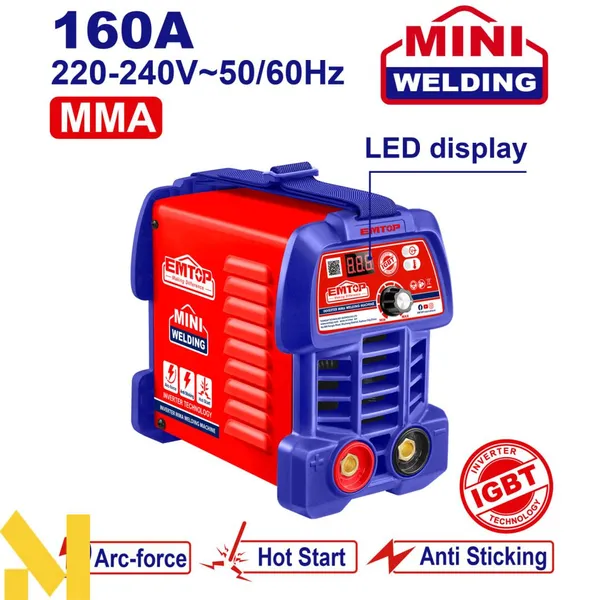 Зварювальний інвентор EMTOP EWDEM1641