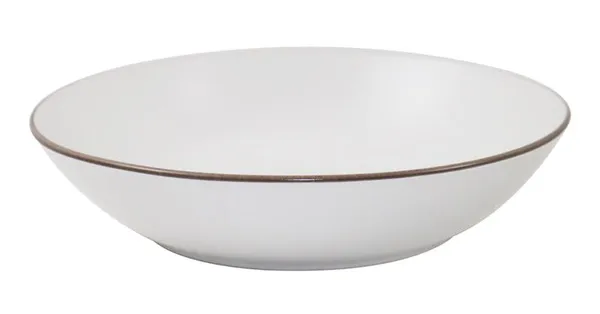 Тарелка суповая ARDESTO Asti, 790мл, 20.2см, керамика, белый