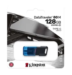 Накопичувач Kingston  128GB USB 3.2 Type-C Gen 1 DT80 M фото