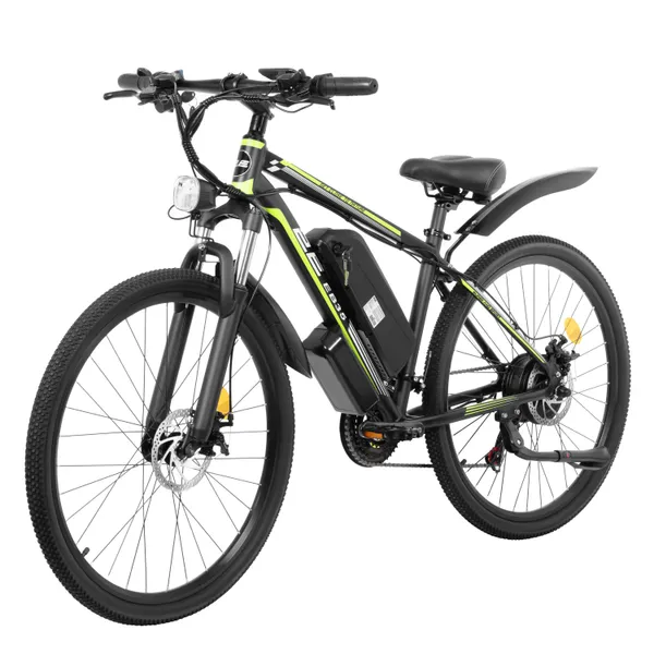 Купить Электровелосипед 2E EB35 27,5", зелено-черный