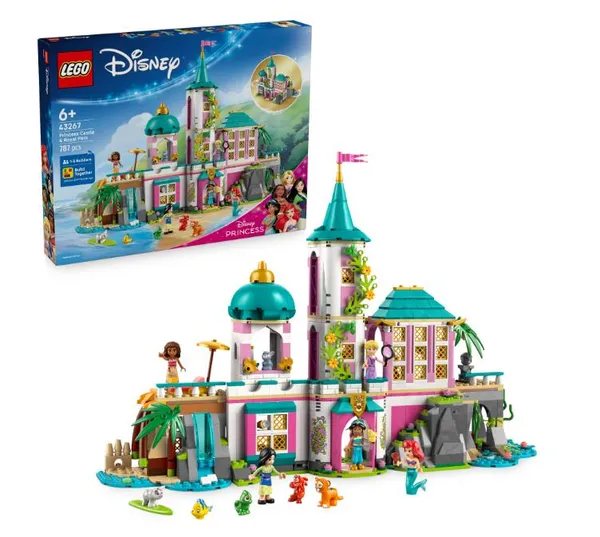 Конструктор LEGO Disney Princess Замок принцесы и королівские любимцы