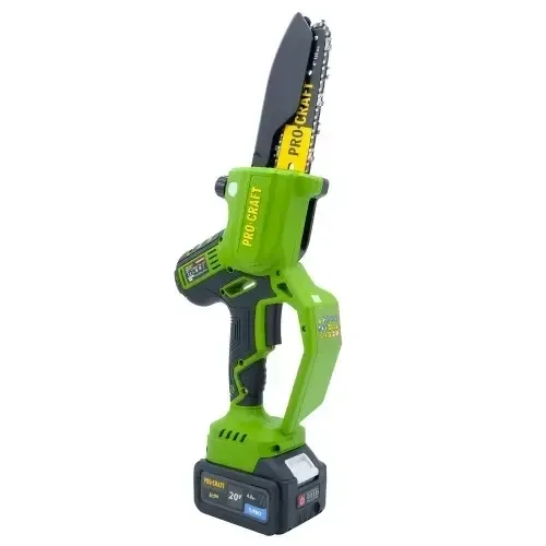 Купить Бесщеточная аккумуляторная мини пила цепная Procraft PKA45 в кейсе (2 АКБ)