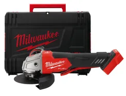 Шліфмашина кутова акумуляторна MILWAUKEE, M18 FSAGV125XPDB-0X, діаметр 125мм (+ рукоятка, зах. кожух, безкл. гайка, 2 зах. Екран фото