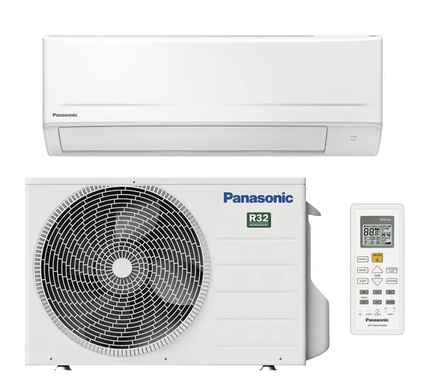 Кондиционер Panasonic Super Compact BZ 35м2 инвертор 12000BTU 3.3кВт A++/A+ -15°С R32 белый