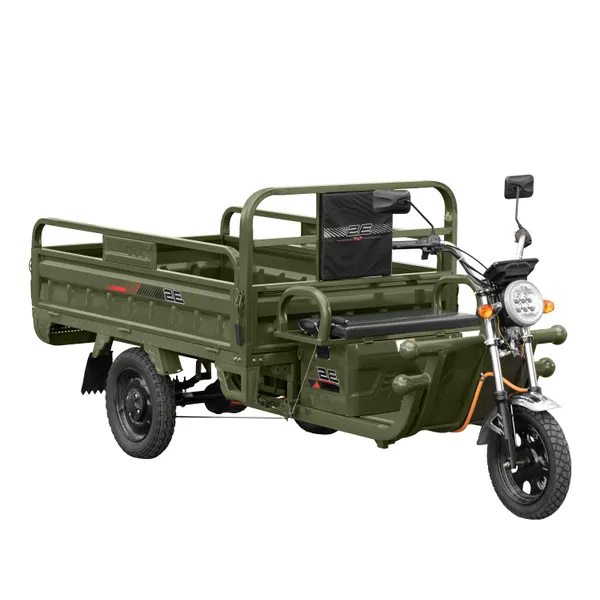 Электроскутер (грузовой) 2E TCG8, зеленый