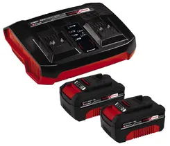 Набор аккумуляторов + зарядное устройство для Einhell 18V 2x4.0Ah Twincharger Kit, PXC фото