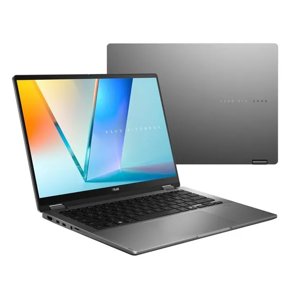 Ноутбук ASUS Vivobook Flip 14 TP3407SA-QL011W 14" WUXGA OLED, Intel Ultra 5 226V, 16GB, F512GB, UMA, Win11, Серый