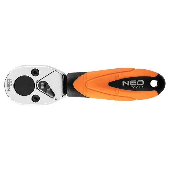 Ключ-трещотка Neo Tools, 1/4", 48 зубцов, CrV, 105мм