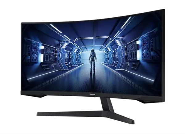 Монітор Samsung 34" Odyssey G5 C34G55TWW D-Sub, 2xHDMI, DP, VA, 3440x1440, 21:9, 165Hz, 1ms, CURVED