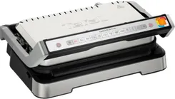 Гриль Tefal прижимной OptiGrill 2in1 XL 2200Вт, темп. режимов-4, съёмные пластины, металл фото