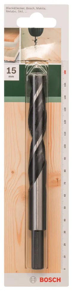 Сверло по дереву спиральное Bosch, 15х100х160мм фото
