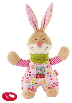 Мягкая музыкальная игрушка sigikid Заяц 23см фото