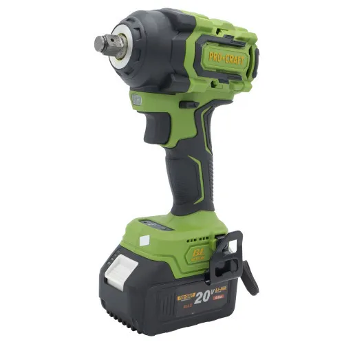 Замовити Гайковерт акумуляторний безщітковий 550 Нм Procraft PWA18 ударний (без АКБ та ЗП) з доставкою