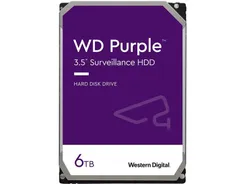 Жесткий диск WD  6TB 3.5" 256MB SATA Purple Surveillance фото