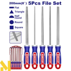 Набор напильников по металлу EMTOP ESFSS0501, 5 шт. фото