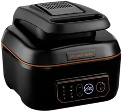 Мультипечь Russell Hobbs SatisFry Air&Grill, 1745Вт, чаша-5.5л, сенсорное управл., алюминий/пластик, черно-оранжевый фото