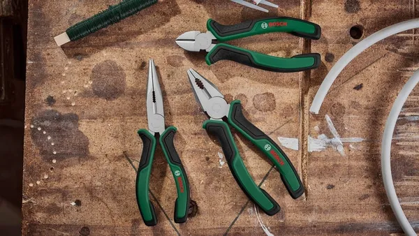 Купити Плоскогубці Bosch комбіновані, подовжені, бокорізи, набір 3шт зі знижкою