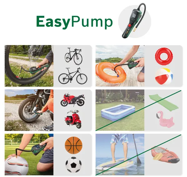 Акумуляторний насос Bosch EasyPump замовити