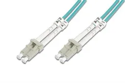 Патч-корд волоконно-оптичний DIGITUS LC/UPC-LC/UPC, 50/125, MM, OM3, duplex, 10м фото