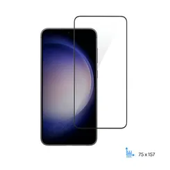 Захисне скло 2E для Samsung Galaxy S23+ (S916), 2.5D FCFG, (1 Pack), чорна рамка фото