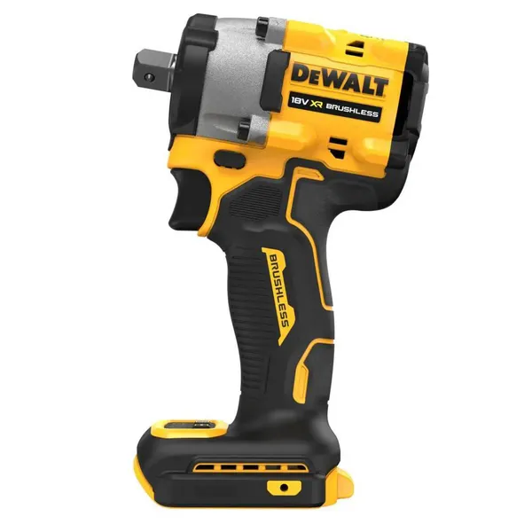 Купить Гайковерт ударный DeWalt XR Li-Ion бесщеточный 18В 610Нм 2500об·мин 3550уд/мин 1/2" 1.1кг без АКБ и ЗП