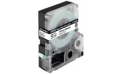 Картридж зі стрічкою Epson LK3WBW принтерів LW-300/LW-400/LW-400VP/LW-600P/LW-700/LW-Z710/LW-900P/LW-1000P/LW-Z5000BE Strng adh Blk/Wht 9mm/9m фото