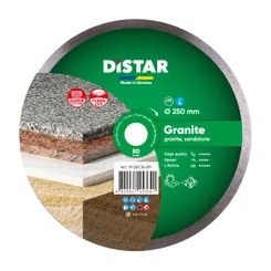 Круг алмазний відрізний Distar 1A1R 250 Granite фото