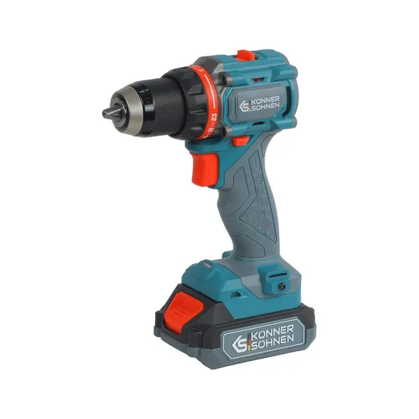 Набір із трьох акумуляторних інструментів Konner&Sohnen KS RHAGD 20V SET 3 20В дриль, шліфмашина кутова, перфоратор, швидкий ЗП 4.5А акб 2х4А·год сумка 7.5кг ціна в Україні