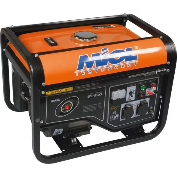 Генератор бензиновий MIOL 83-200 2 кВт