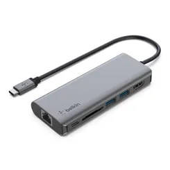 Хаб Belkin USB-C 6in1 Multiport Dock фото
