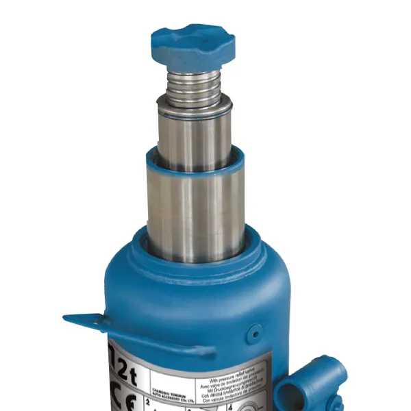 Домкрат гідравл. бутил. 12т (240-590мм) двохштоковий цена в Украине