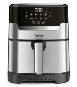 Мультипечь Tefal EasyFry&Grill Precision, 1550Вт, чаша-4.2л, сенсорное, пластик, серый фото